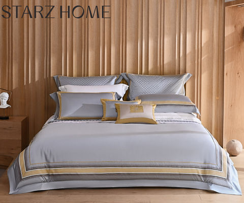 High Count Pima Cotton Jacquard Patchwork Bedwear Sets в стиле современного дизайна