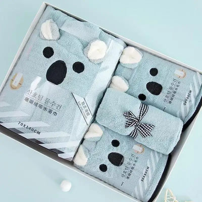 Custom Logo Quick Dry 4 Piece Bath Towel Set Soft Touch Hand and Face Print Luxury Towel Set для всех возрастов