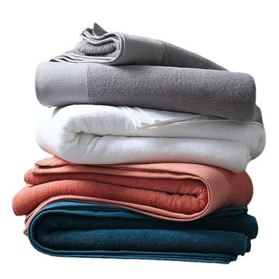 Специализированный полиэстер/волокно Luxury Hotel Embroidery Bath Towel Set для сверхпоглощающей