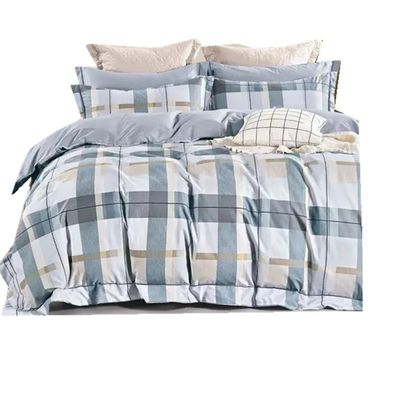 Домашнее оборудование Luxury 40s Cotton Bedding Set with 100% Cotton Sheets Quilt Pillow Cover (Люксовое одеяло 40-х годов)