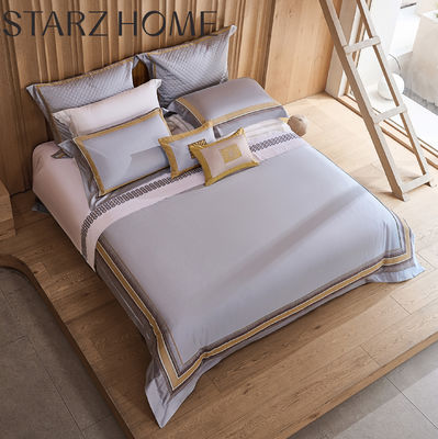 High Count Pima Cotton Jacquard Patchwork Bedwear Sets в стиле современного дизайна