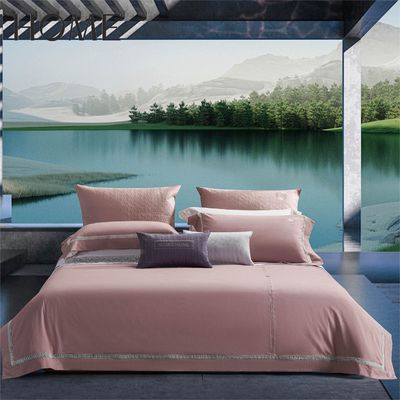 Проницаемый воздух европейский стиль 100% хлопчатобумажной Jacquard 300TC 4Pcs постельные принадлежности комплекты без заполнения