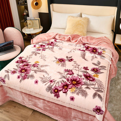 Толстое двойное полотно из бархатной ткани Raschel Velvet для удобной и уютной дремоты