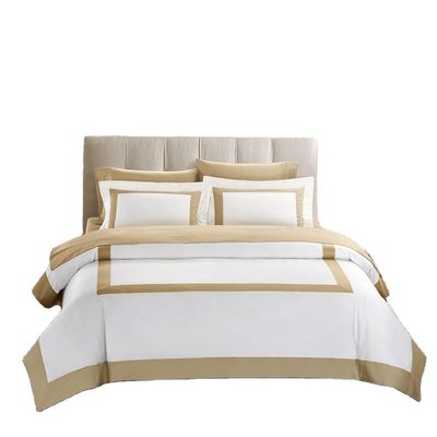 Star Hotel Plain White Luxury Comforter Quilt Cover Постельное белье из хлопчатника
