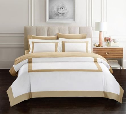 Star Hotel Plain White Luxury Comforter Quilt Cover Постельное белье из хлопчатника