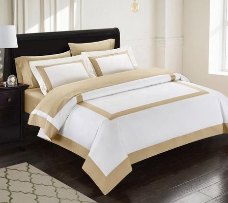 Star Hotel Plain White Luxury Comforter Quilt Cover Постельное белье из хлопчатника