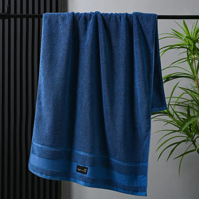 Чистый хлопок Luxury Hotel Towel Set с толстым полосатым узором и дизайном Jacquard