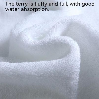 Конфигурационный логотип Luxury 5 Star Hotel White 100% Cotton Dobby Face Hand Bath Towels Set (Любое 5-звездочное отеле Белое 100% хлопчатобумажное Полотенце для ванной)