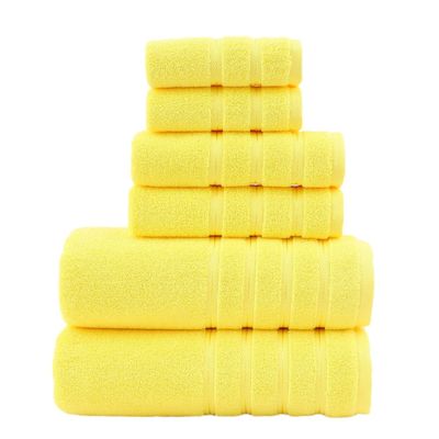 Сверхбольшой хлопковый полотенце набор для гостиницы Home Spa 6 штук / набор Мягкое и роскошное преимущество