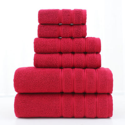 Сверхбольшой хлопковый полотенце набор для гостиницы Home Spa 6 штук / набор Мягкое и роскошное преимущество