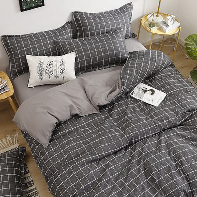Поставка 100% полиэстерной ткани Luxury Duvet Cover Постельное белье набор с 2Pcs подушечный чехол