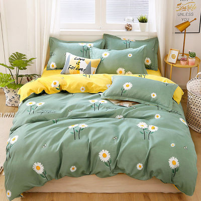 Поставка 100% полиэстерной ткани Luxury Duvet Cover Постельное белье набор с 2Pcs подушечный чехол