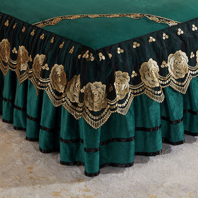 Luxury Embroidery Label Удобный свадебный одеял с хлопковым наполнителем