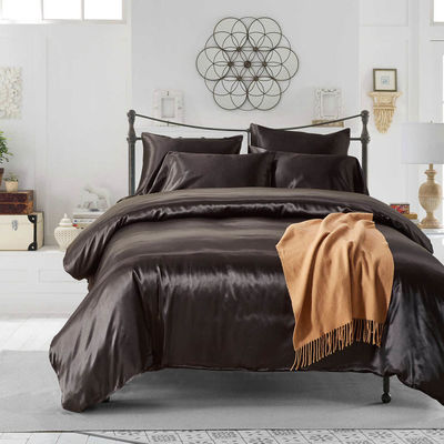 Настройка шелкового постельного белья на заказ с 3 шт. King Size Bed Covers и плотностью ткани 133 * 72