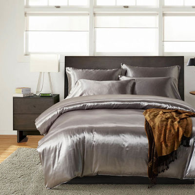 Настройка шелкового постельного белья на заказ с 3 шт. King Size Bed Covers и плотностью ткани 133 * 72