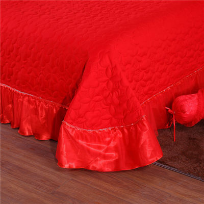 Набор постельного белья Luxury Wedding 100% Cotton 200TC Постельное белье Quilt Постельное белье Anti-Pull Set