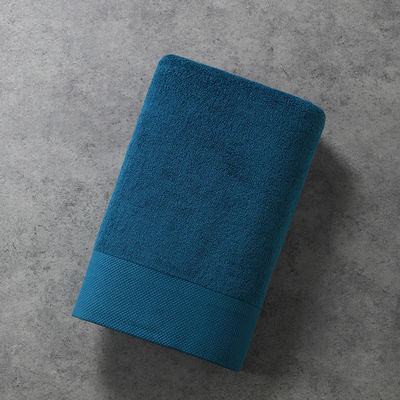 Специализированный полиэстер/волокно Luxury Hotel Embroidery Bath Towel Set для сверхпоглощающей