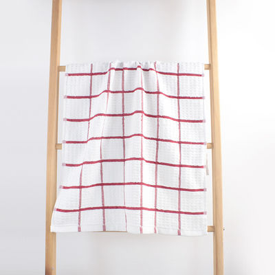 Высокоустойчивое 100% хлопчатобумажное твердое Jacquard Terry полотенце
