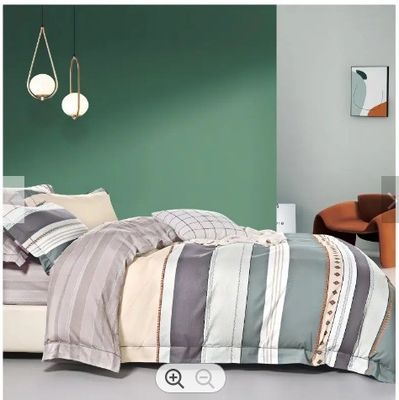 Домашнее оборудование Luxury 40s Cotton Bedding Set with 100% Cotton Sheets Quilt Pillow Cover (Люксовое одеяло 40-х годов)