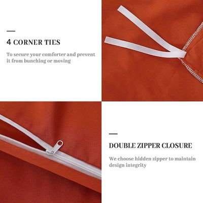 Королевский размер Solid Pinch Pleat Pintuck 3-частный набор одеяла с бриллиантовой вышивкой