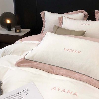 Ощутите максимальный комфорт с наборами одеяла King Size Luxury Cotton Velvet Bedding