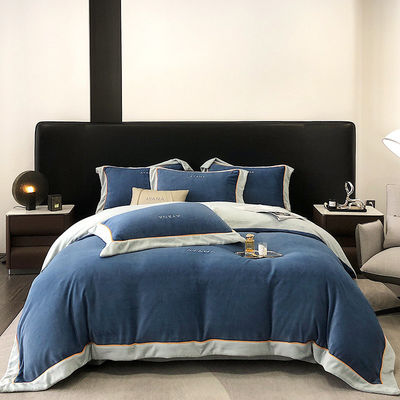 Ощутите максимальный комфорт с наборами одеяла King Size Luxury Cotton Velvet Bedding