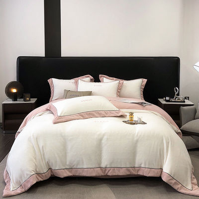 Ощутите максимальный комфорт с наборами одеяла King Size Luxury Cotton Velvet Bedding